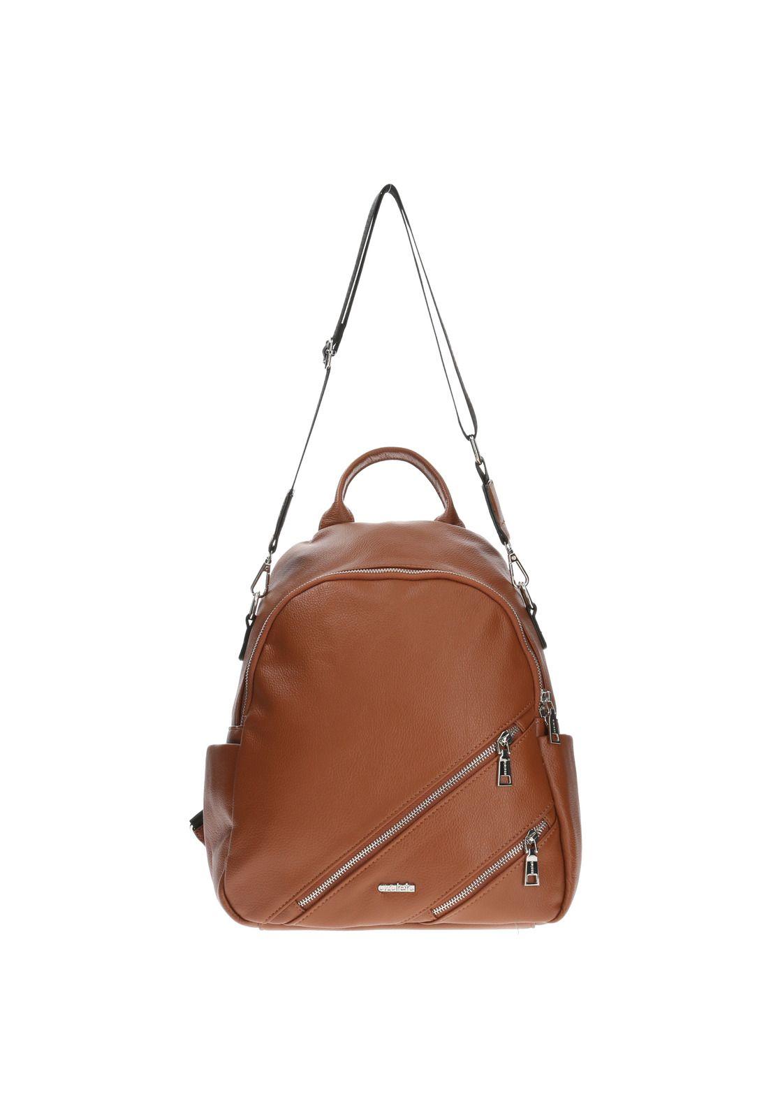 Mochila Convertible Cami Backbag Café Mujer-1
