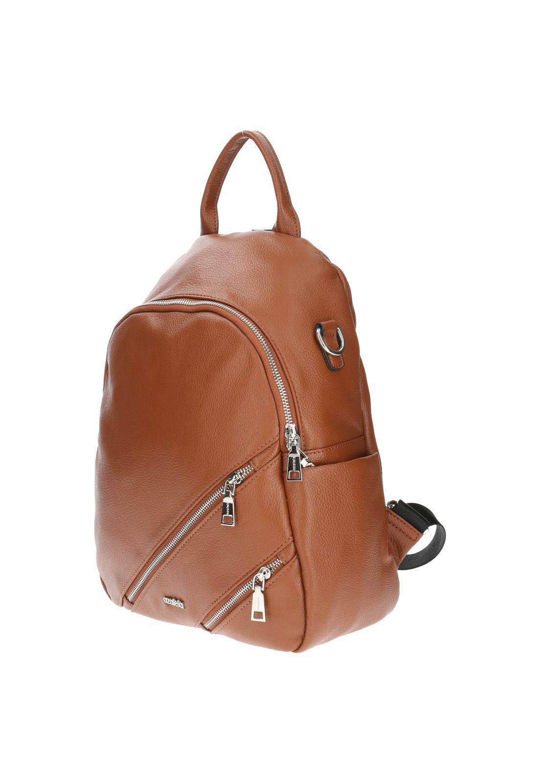 Mochila Convertible Cami Backbag Café Mujer-2