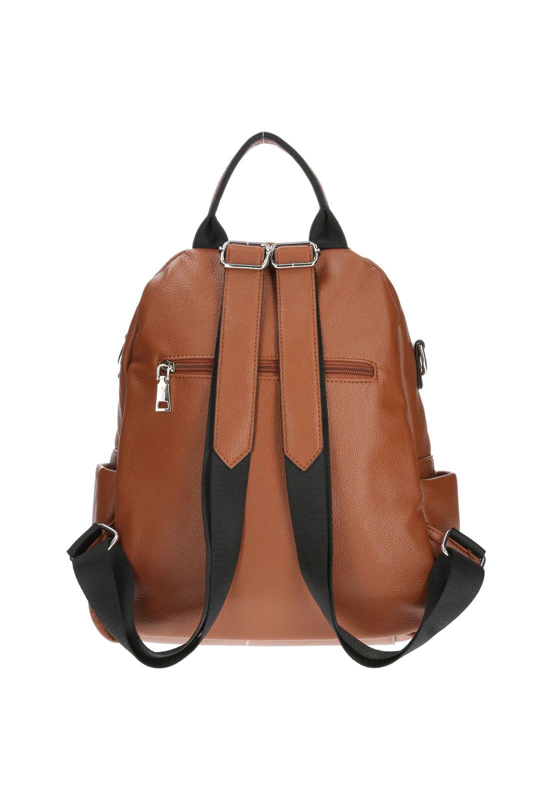 Mochila Convertible Cami Backbag Café Mujer-3