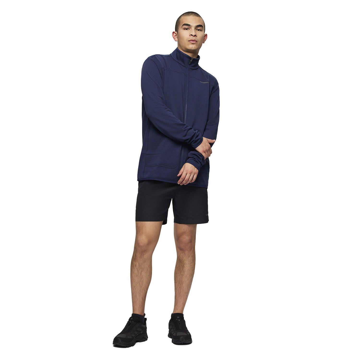 Polar Hombre Lawrence Full Zip Azul-4