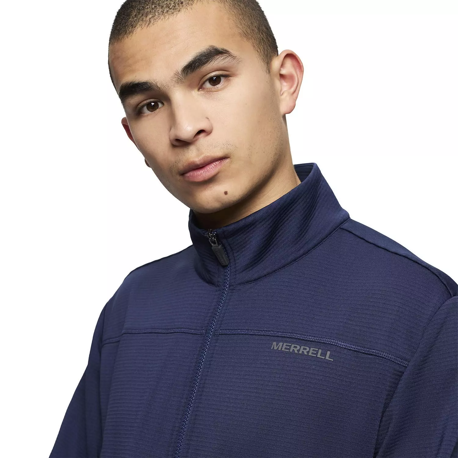 Polar Hombre Lawrence Full Zip Azul-5