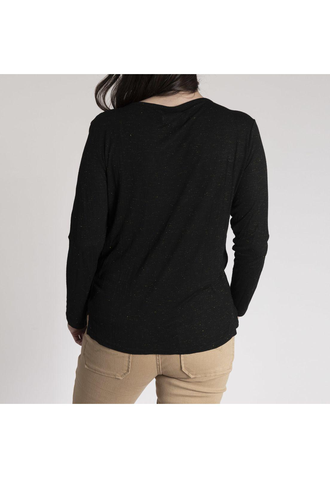 Polera Mujer Caspio Viscosa Negro-3