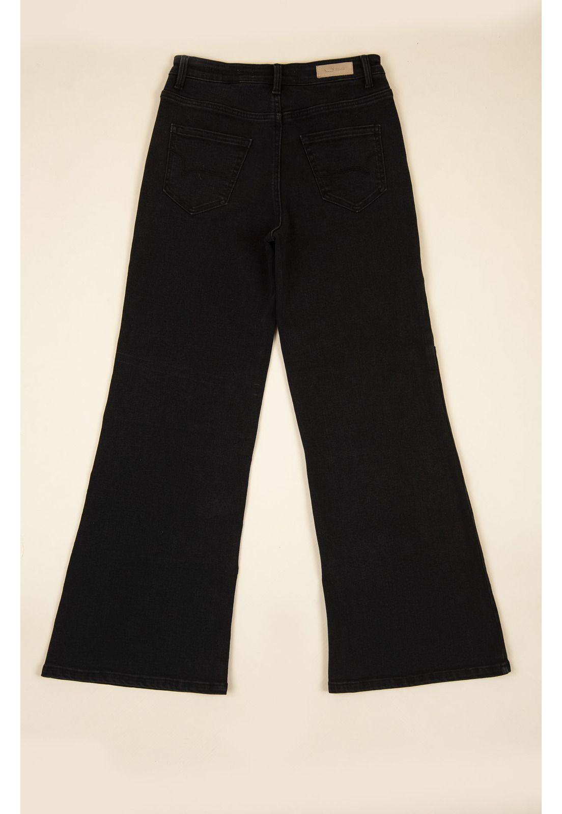 Jeans Mujer Ane Negro-1