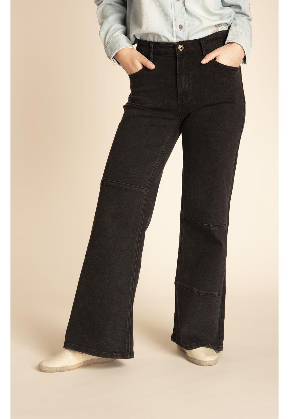 Jeans Mujer Ane Negro-6