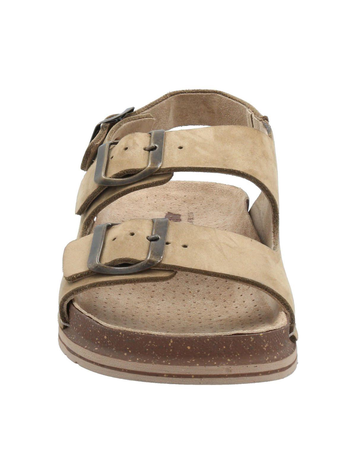 Sandalia Cuero Mujer Praga Verde-3