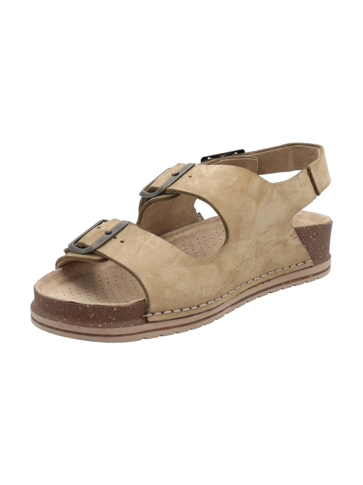 Sandalia Cuero Mujer Praga Verde-4