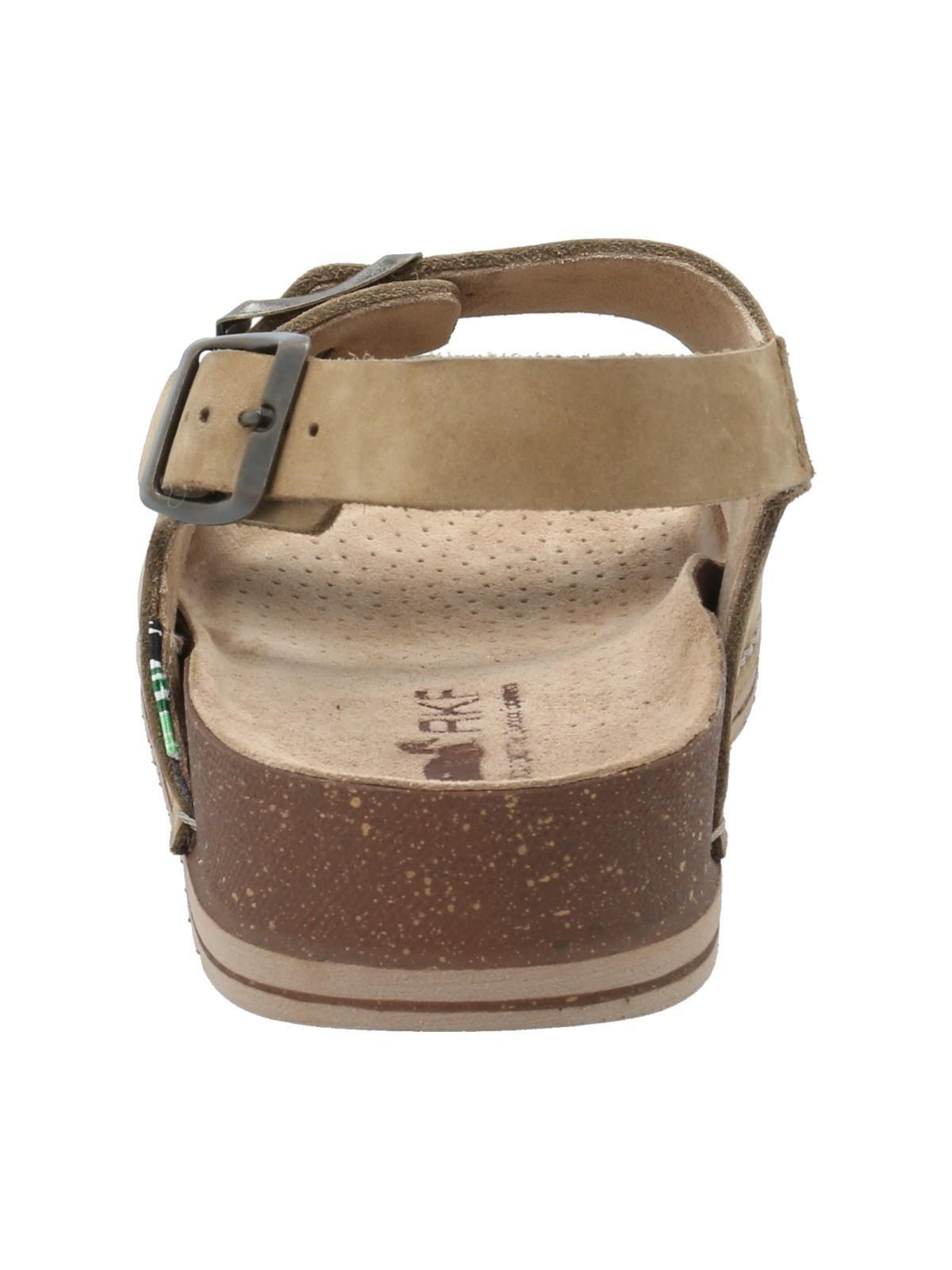 Sandalia Cuero Mujer Praga Verde-6