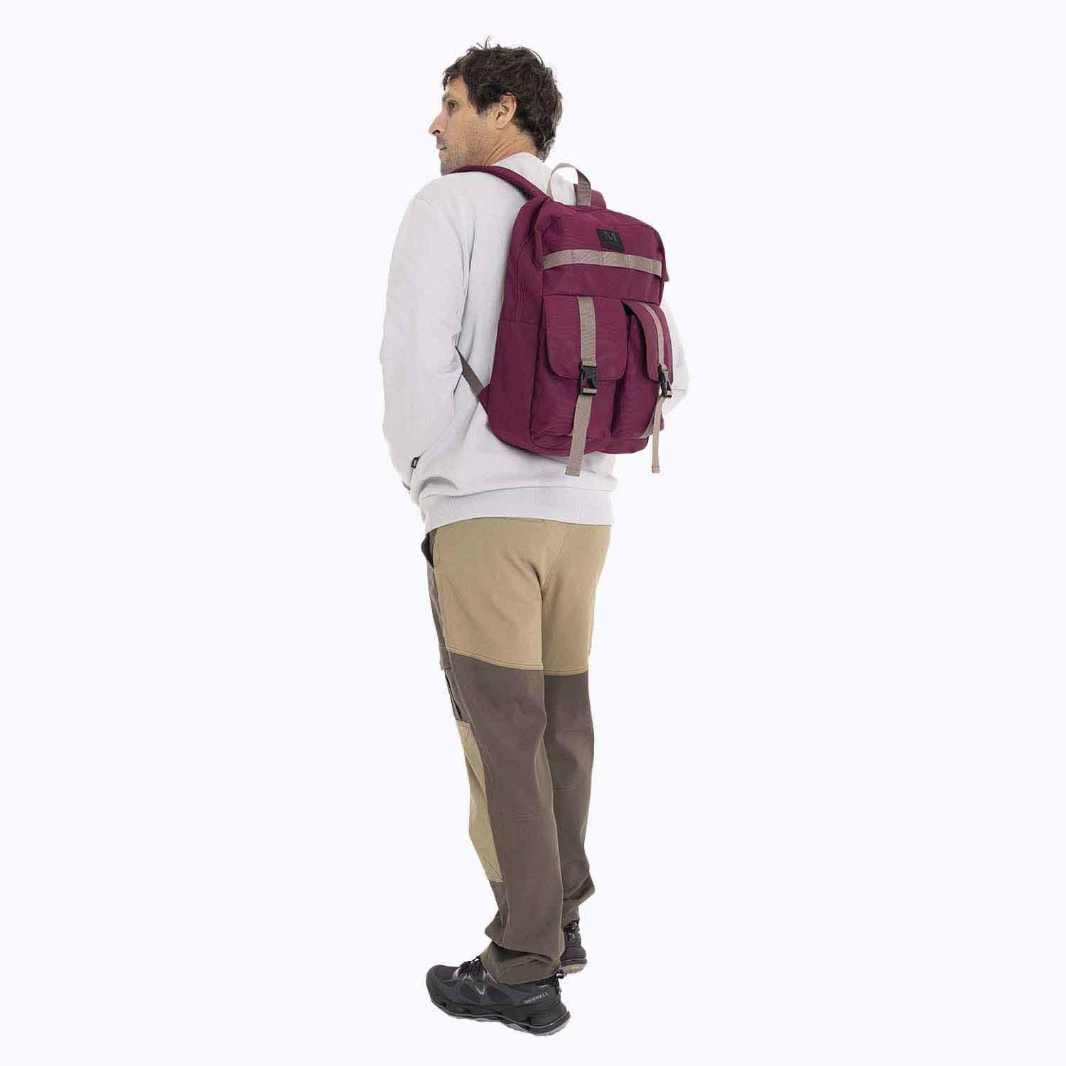 Mochila Unisex Gundahoo Urban Back Rojo Merrell-5