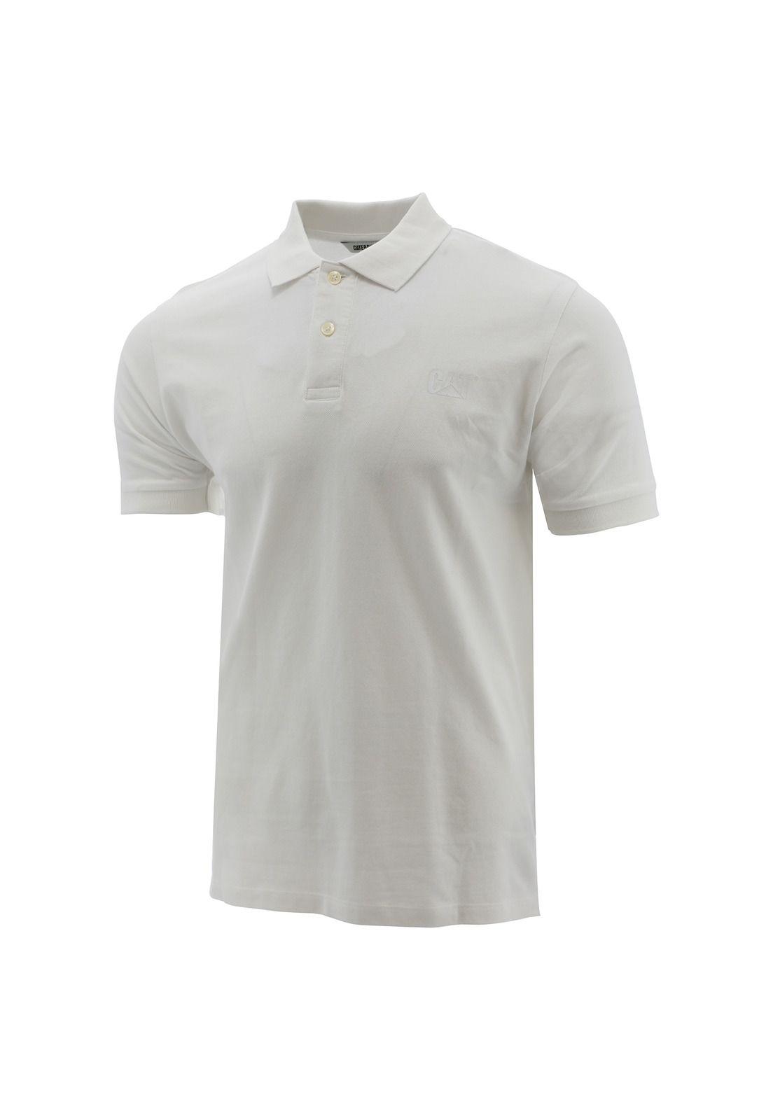 Polera Polo Hombre Foundation Pique Blanco-0