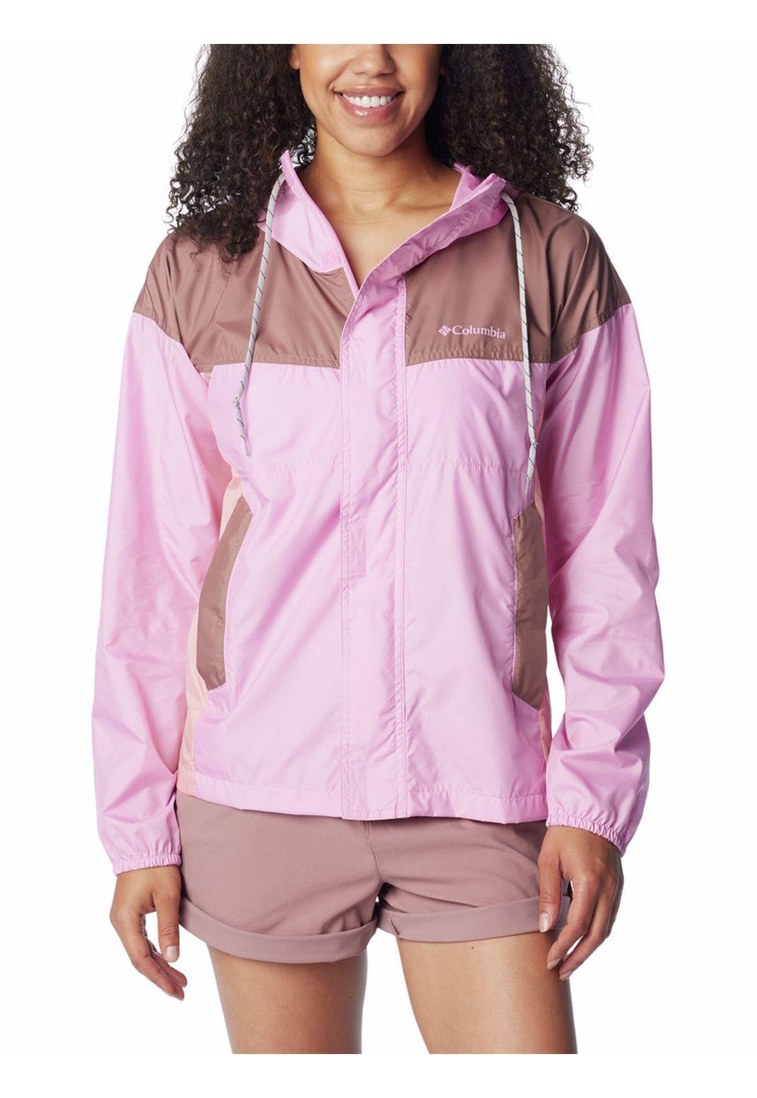 Cortaviento Mujer Flash Challenger Rosado-0