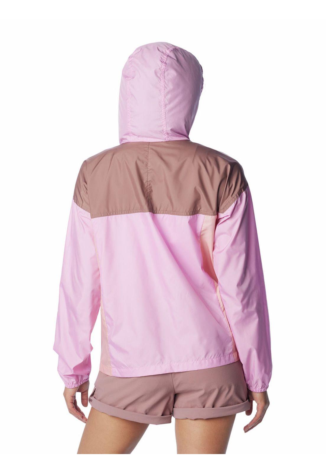 Cortaviento Mujer Flash Challenger Rosado-6
