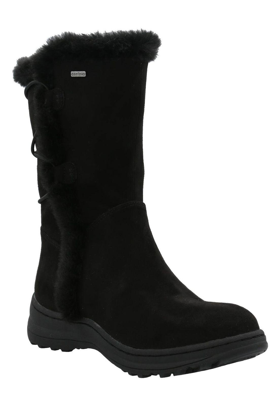 Bota Burgos Mujer Negro-0