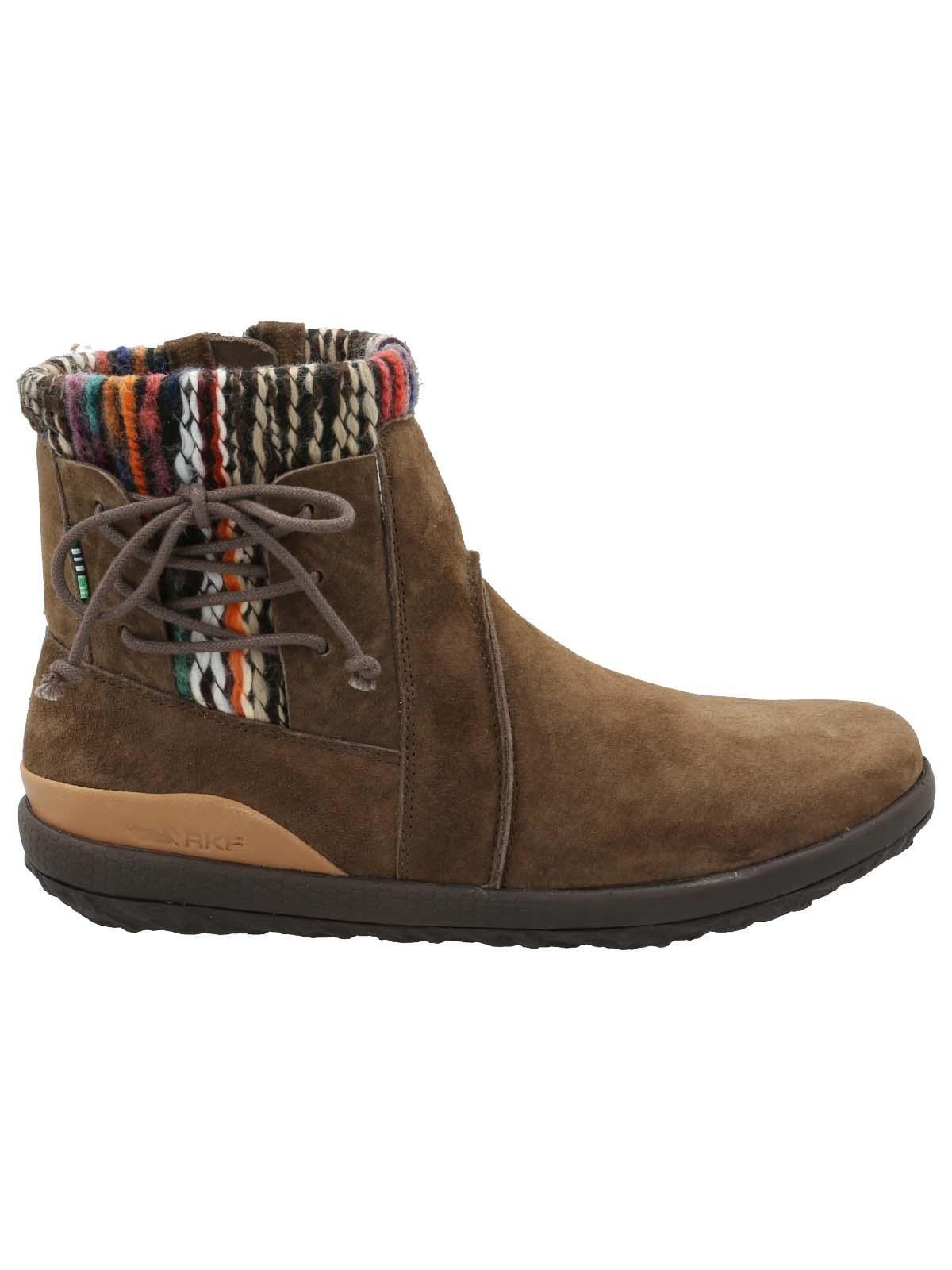 Botín Cuero Mujer Cusia II Café-0