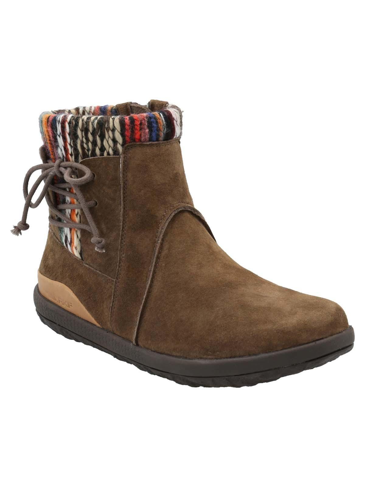 Botín Cuero Mujer Cusia II Café-1