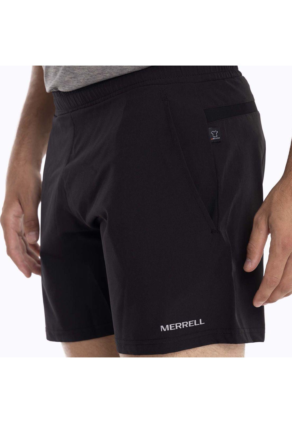 Short Hombre Amargo Negro Merrell-5
