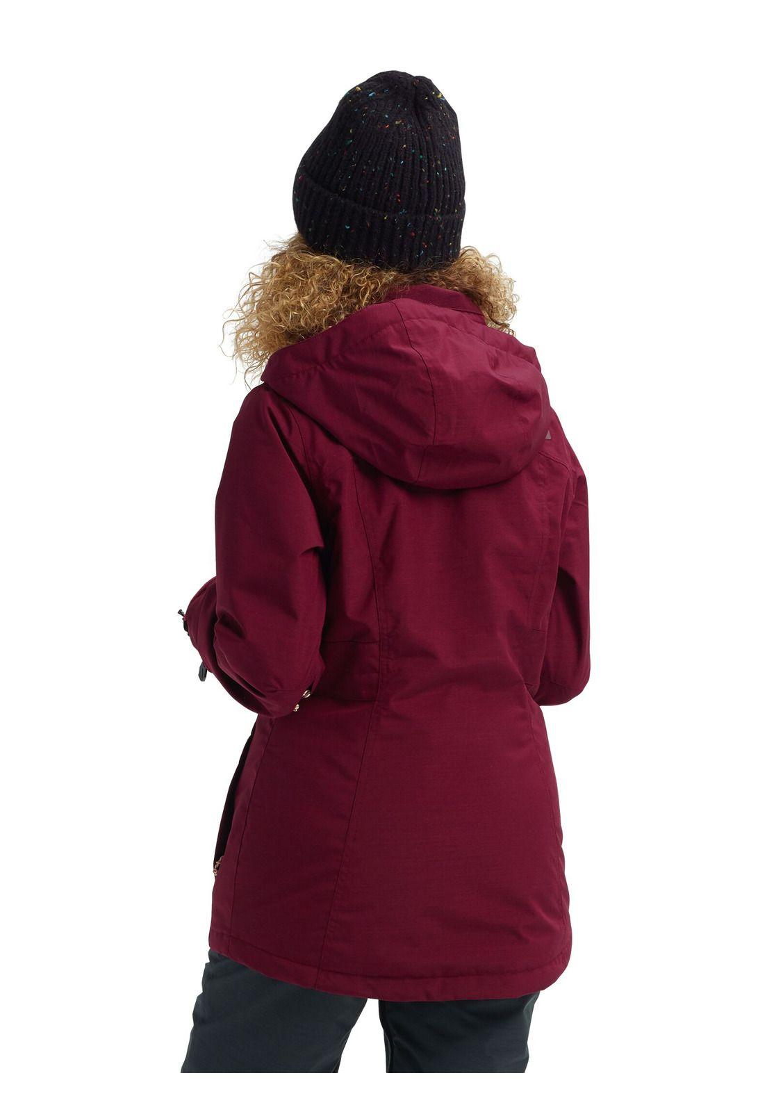 Parka Mujer Women Jet Set Jacket Burdeo Burton-1