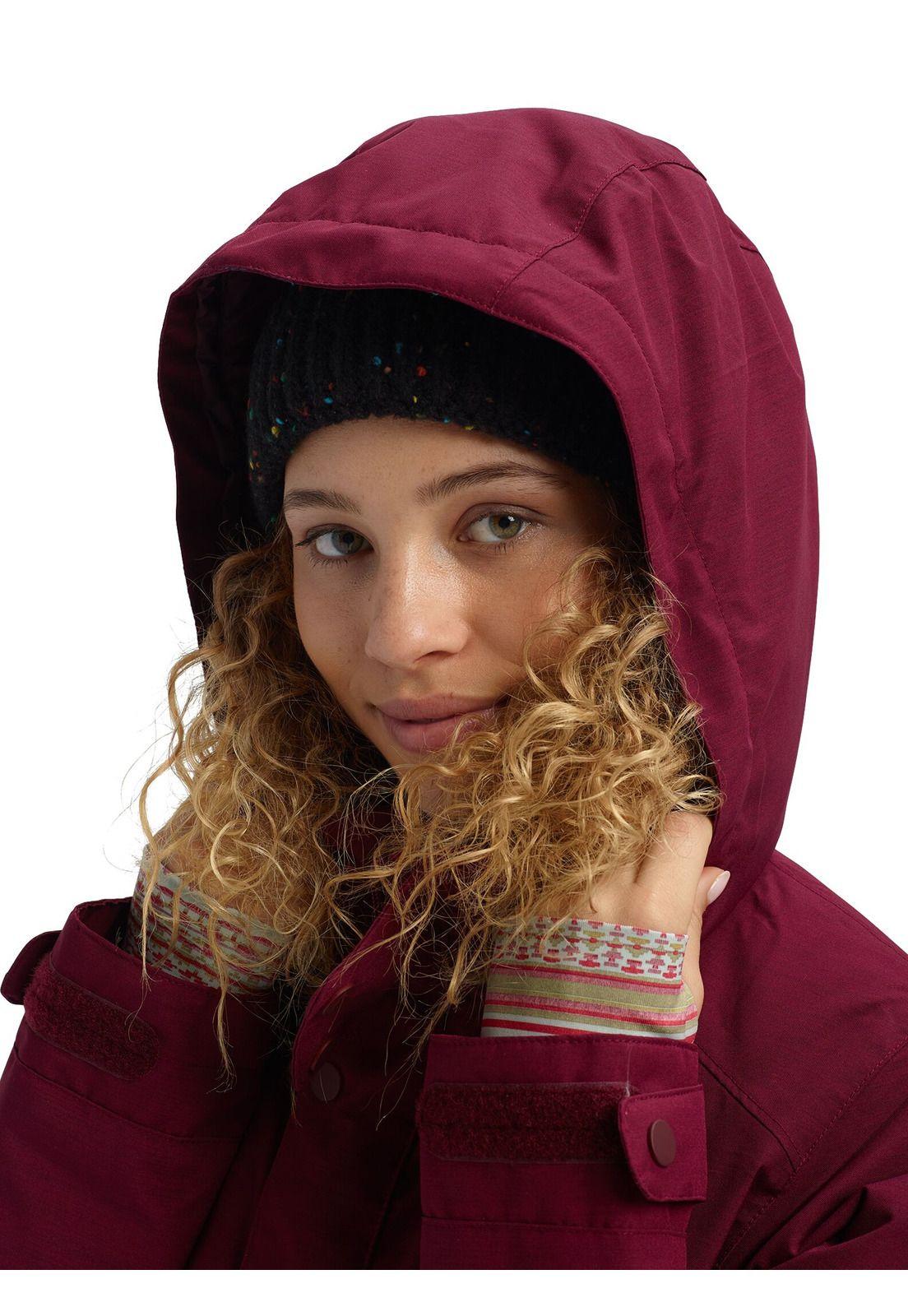 Parka Mujer Women Jet Set Jacket Burdeo Burton-2
