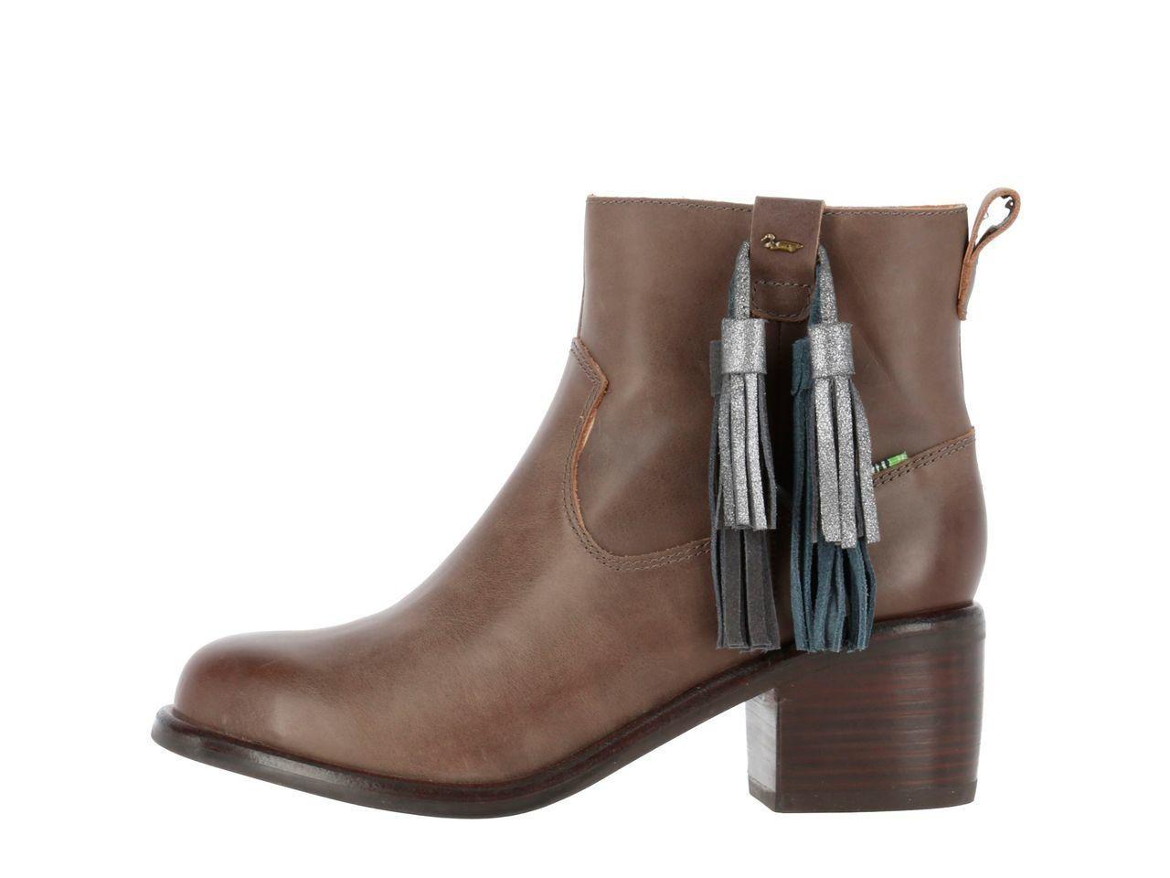 Botin Cuero Nobuck Eureka Grey-2