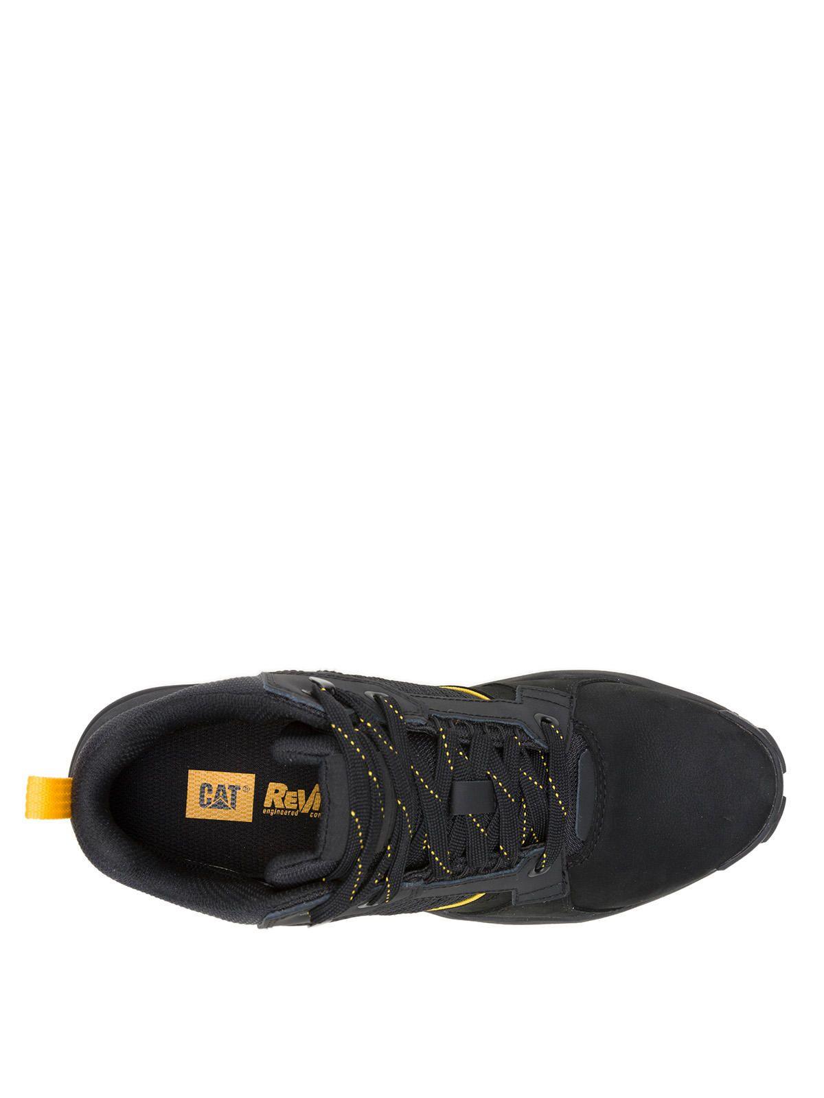 Zapatilla Hombre Grapple Leather Mid Negro-3