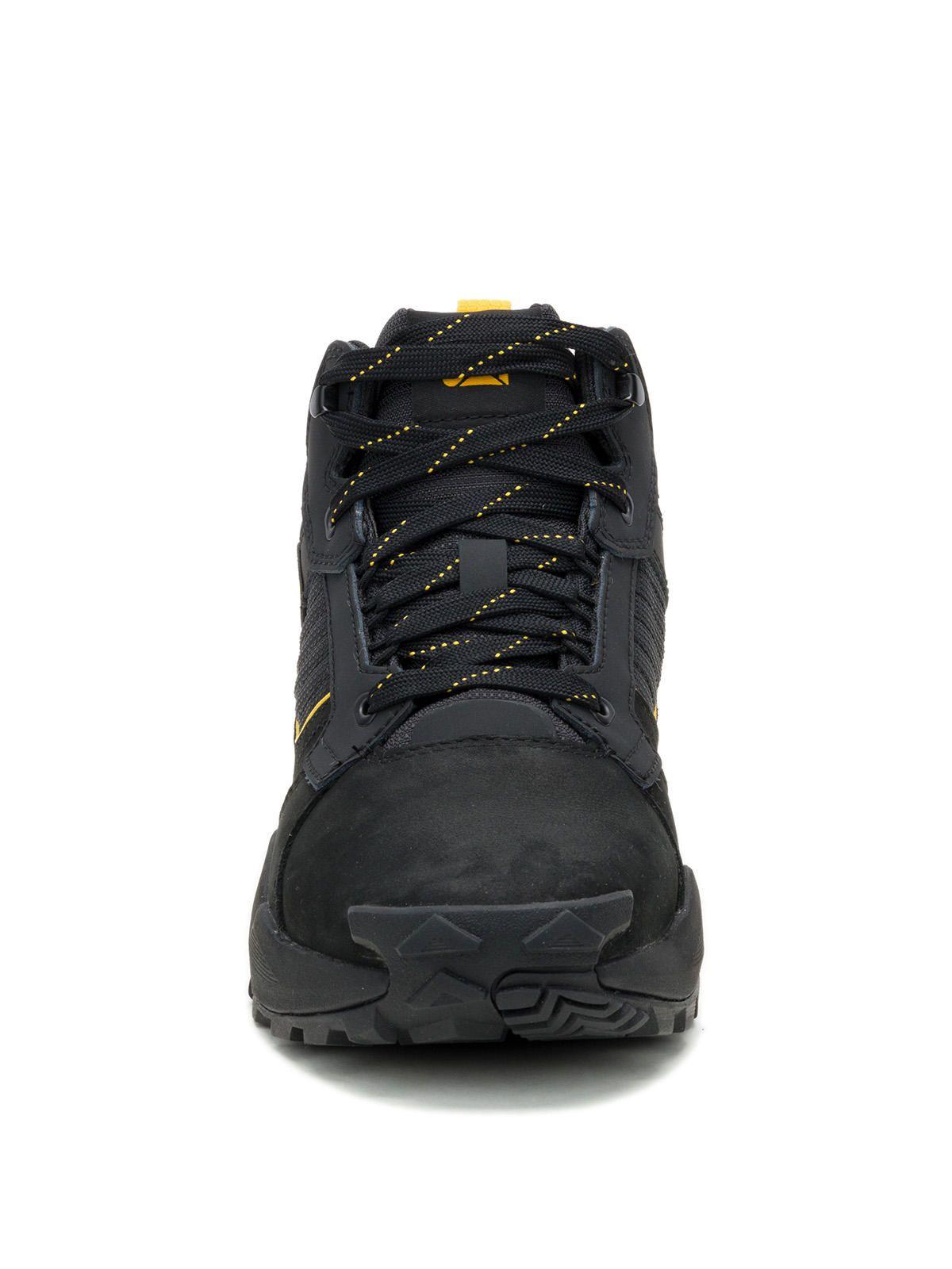 Zapatilla Hombre Grapple Leather Mid Negro-4