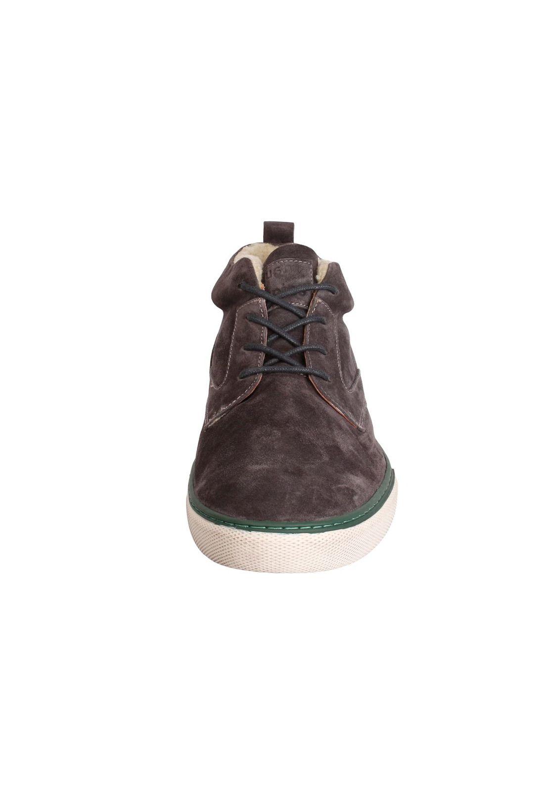 Zapatilla Cuero Monte Gris-3