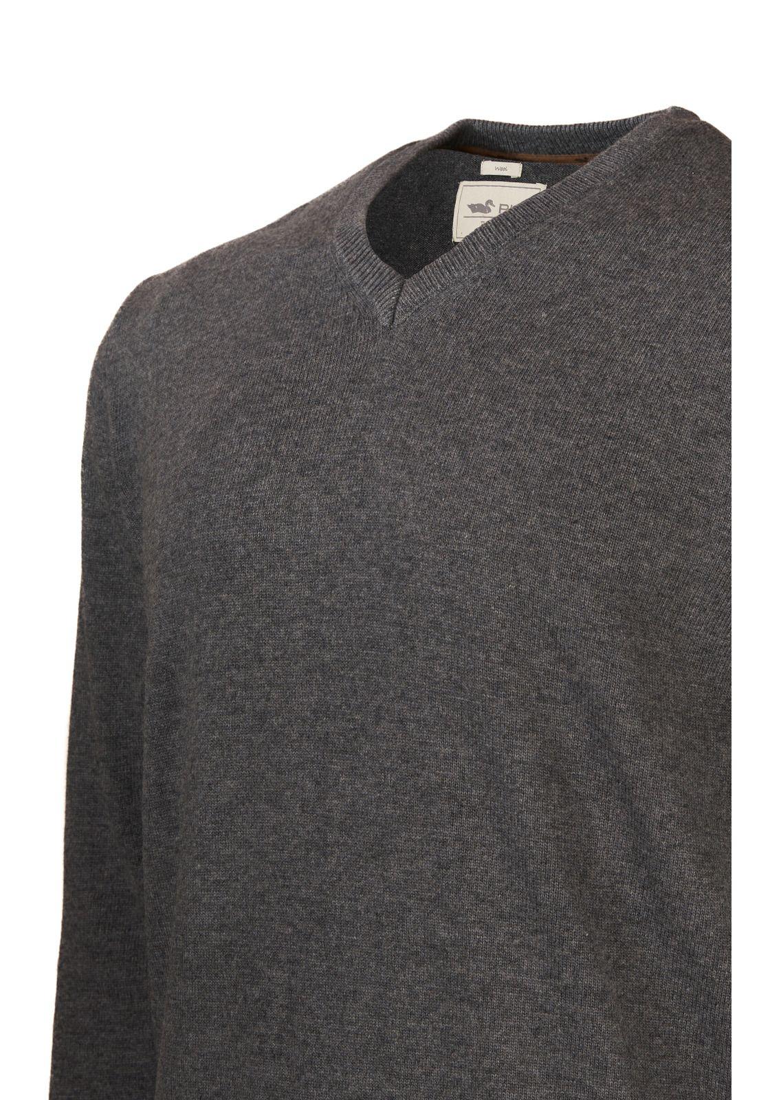 Sweater Lana Hombre Swin V Gris-3
