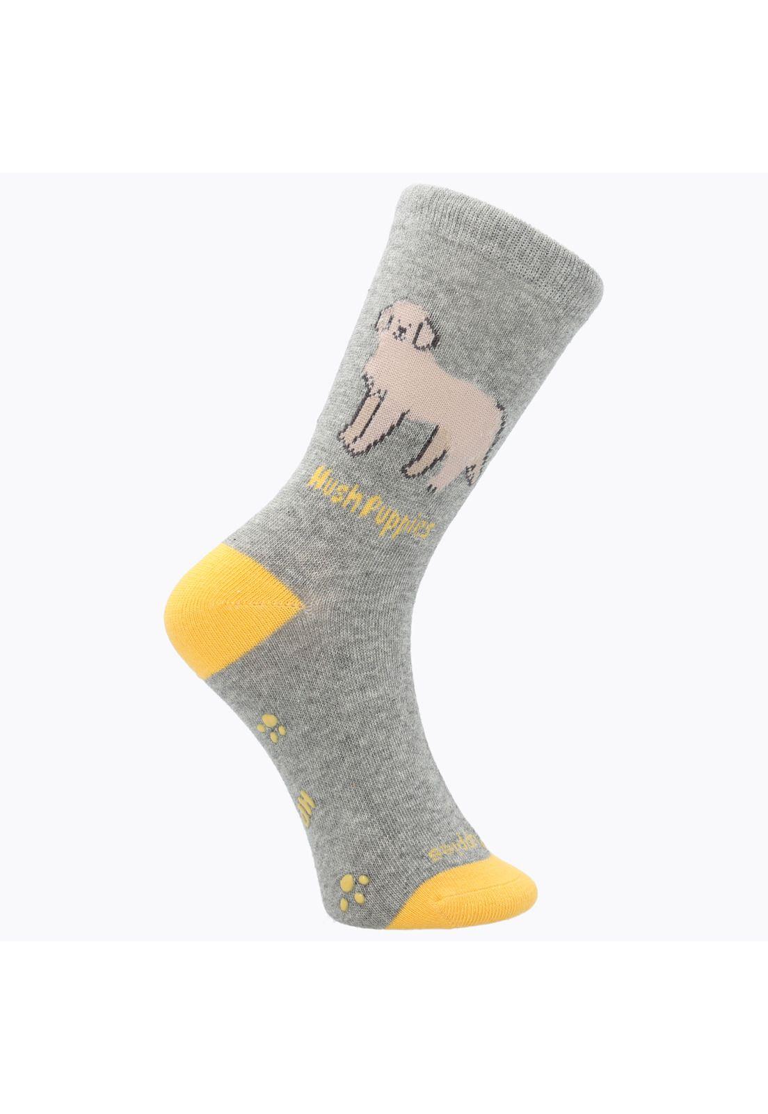 Calcetín Algodón Niño Golden Gris-0