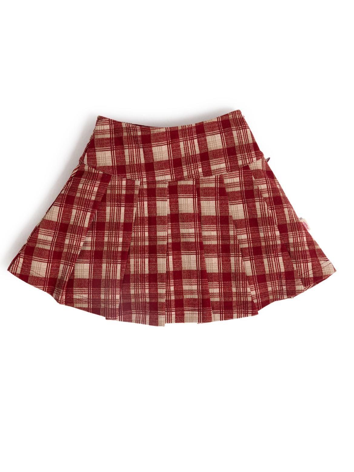 Falda Niña Scoti Burdeo-1
