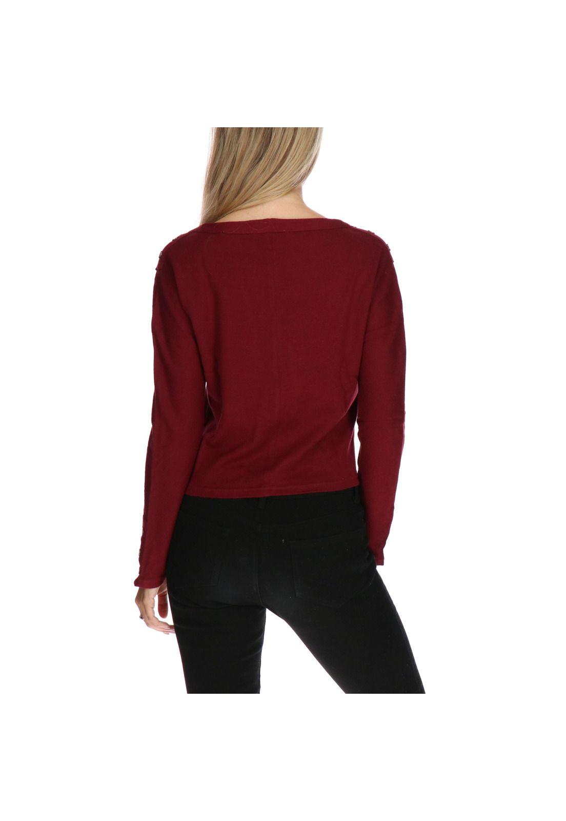 Sweater Caroline Granate-2