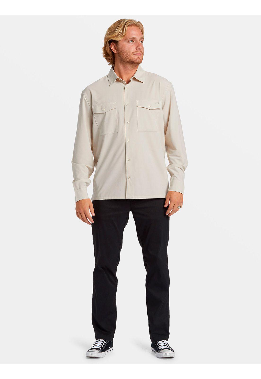 Camisa Hombre Surftrek Blanca A/Div-0