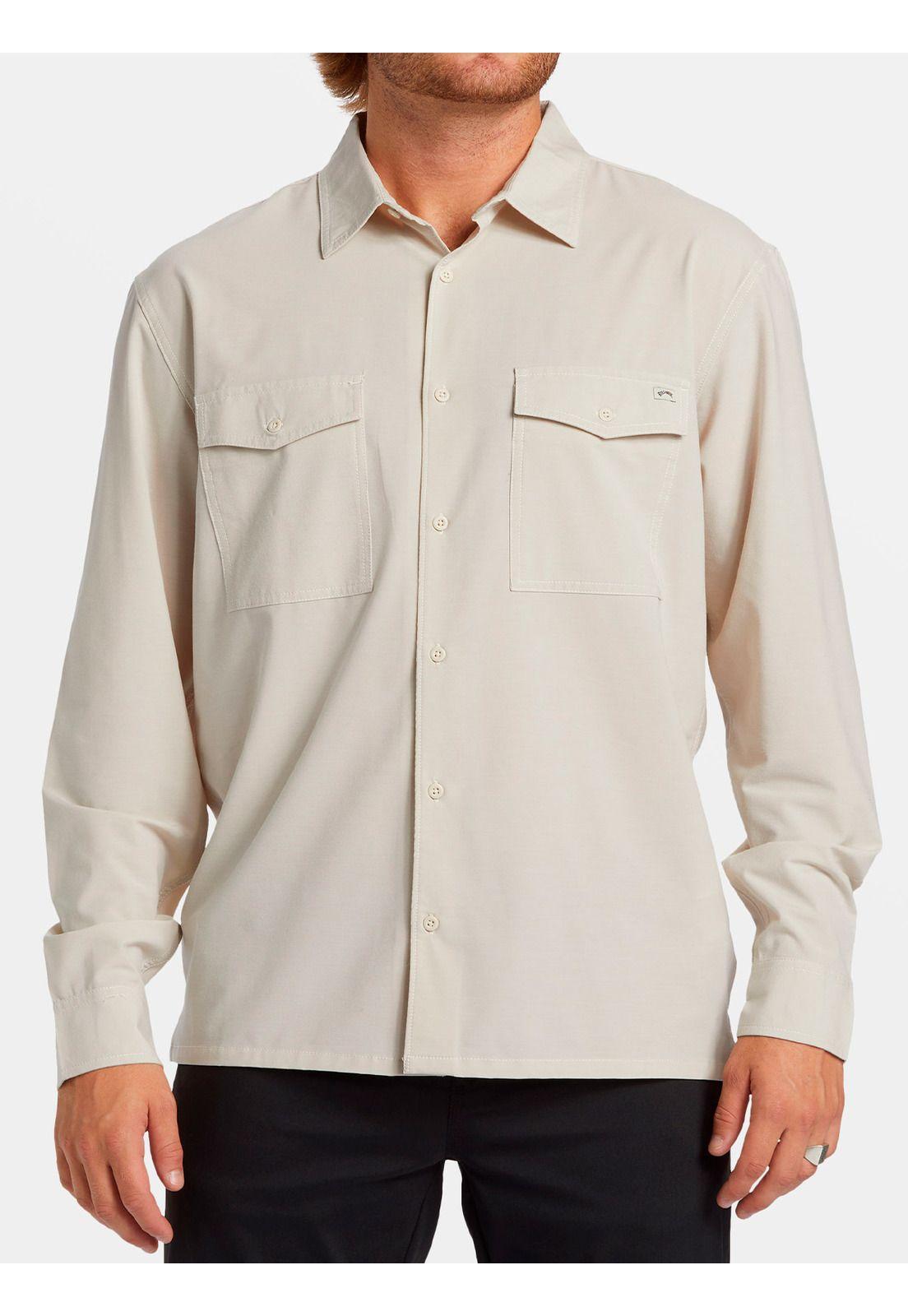 Camisa Hombre Surftrek Blanca A/Div-1