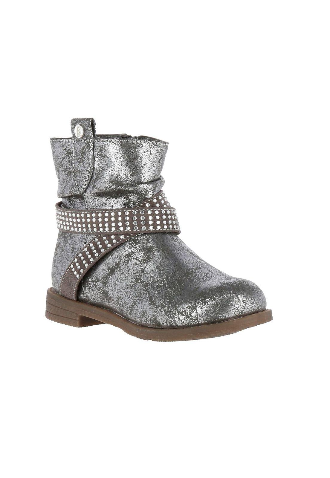 Bota  Blast Plateado-0