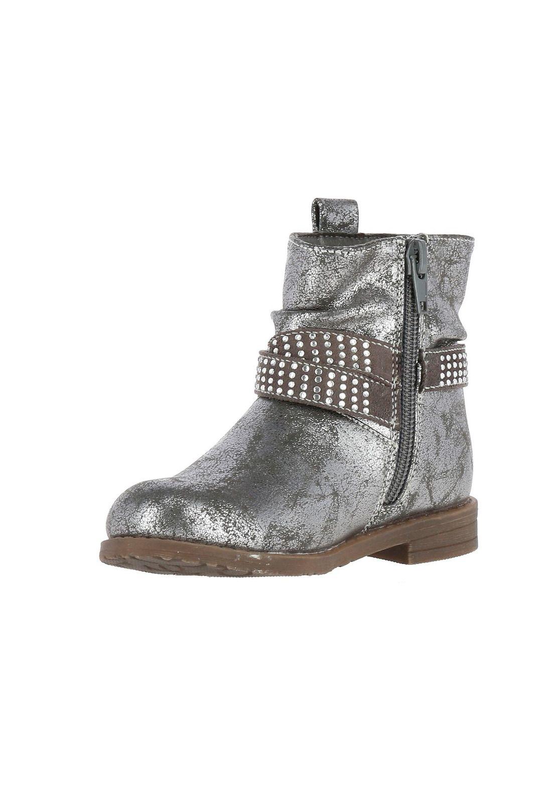 Bota  Blast Plateado-1
