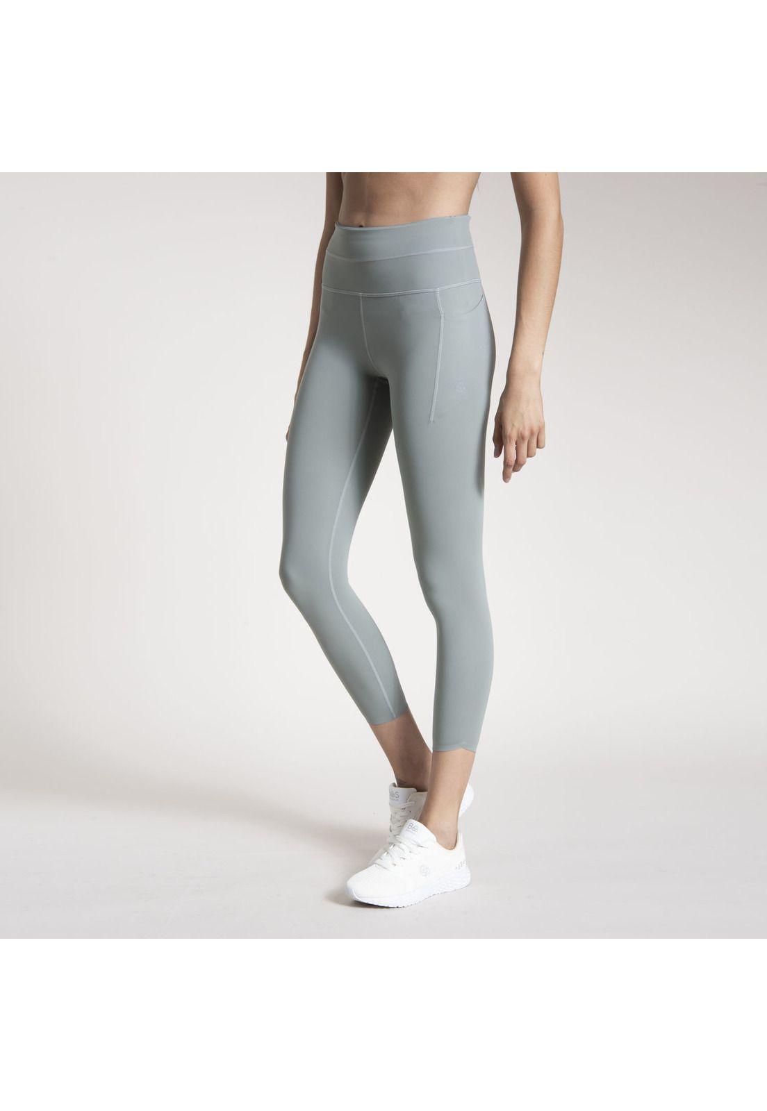 Calzas Mujer Ankle  W/Pocket Verde-1