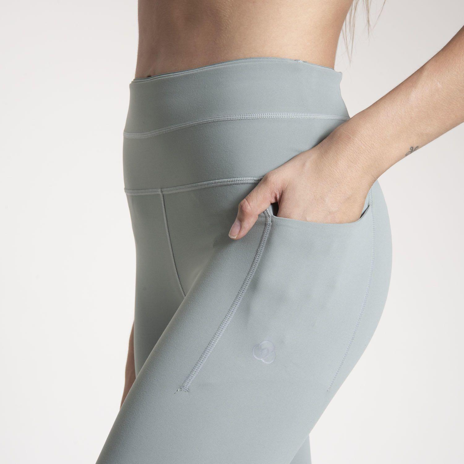 Calzas Mujer Ankle  W/Pocket Verde-3