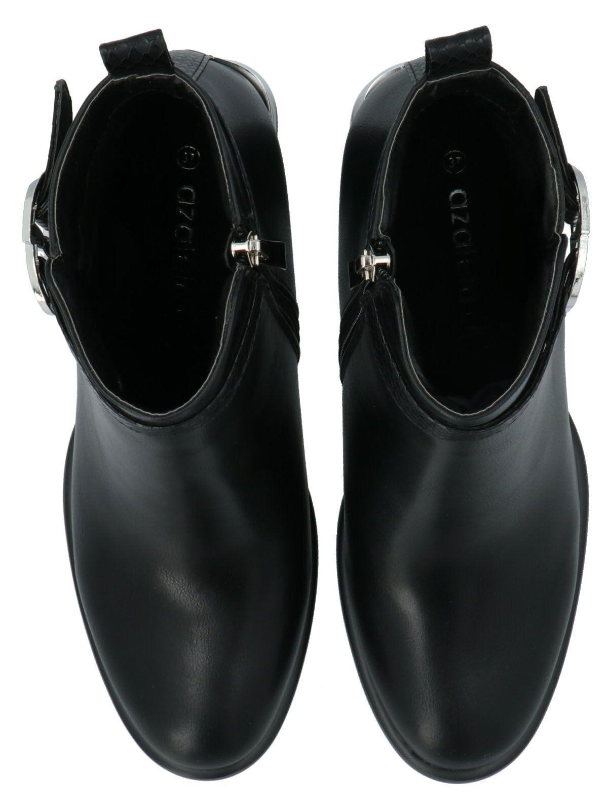 Botín Mujer Hex Negro-7