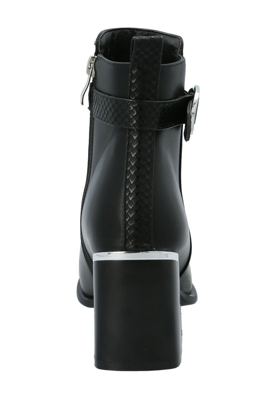Botín Mujer Hex Negro-6