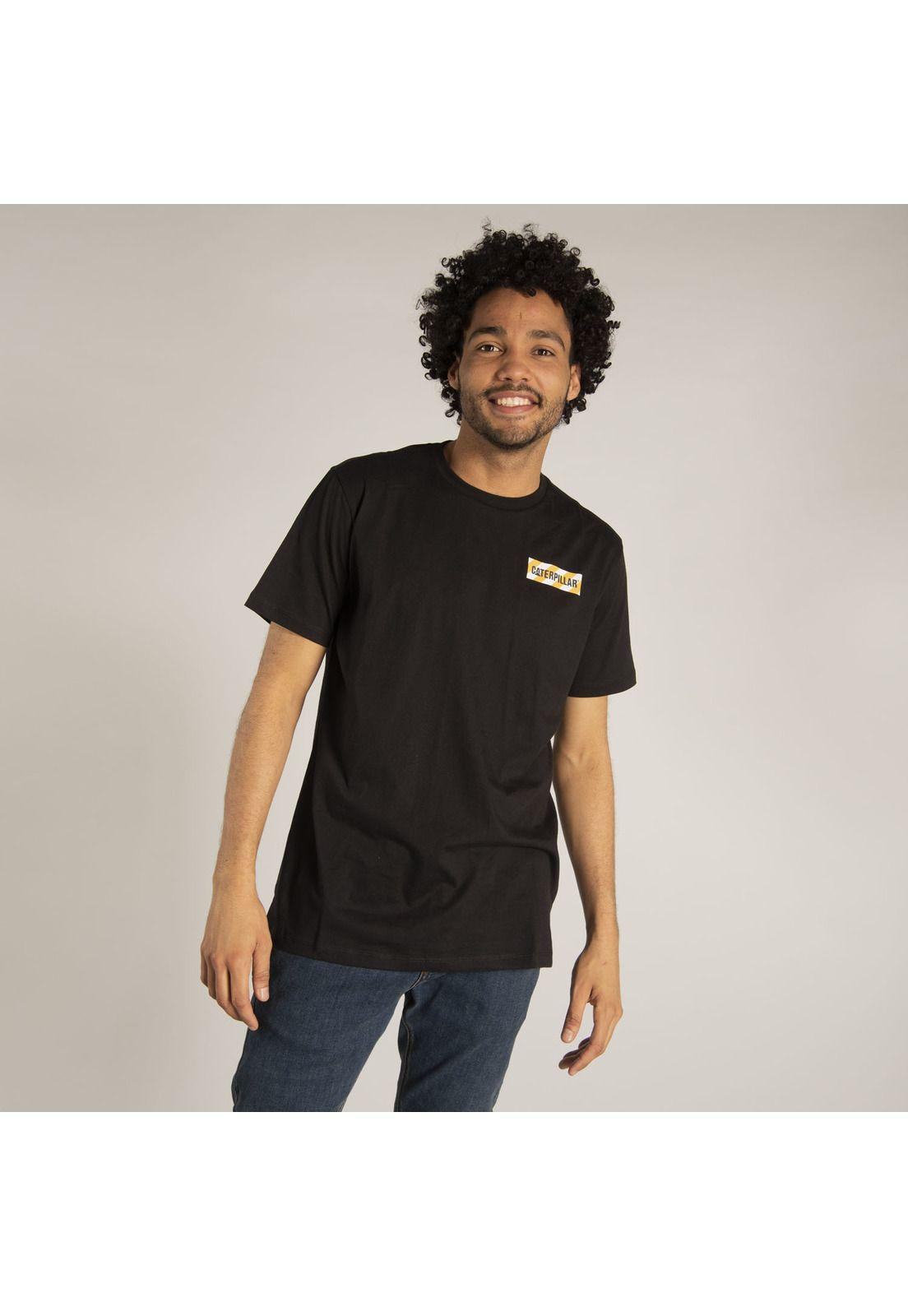 Polera M/C Hombre Caterpillar Traffic Negro-0