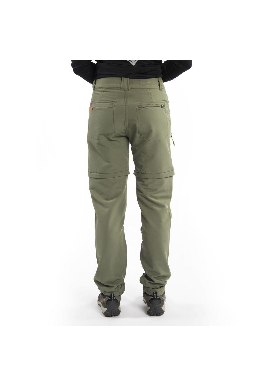 Pantalón Mujer W Repelent Detach Pa Verde-2