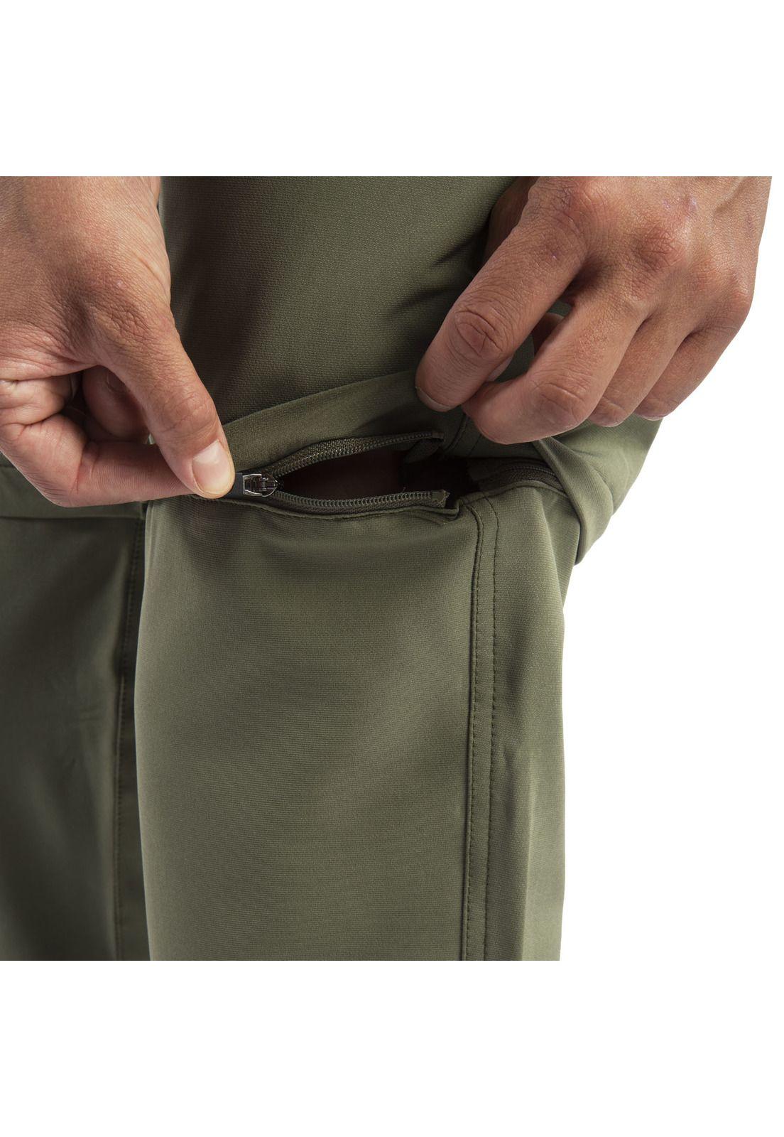 Pantalón Mujer W Repelent Detach Pa Verde-3