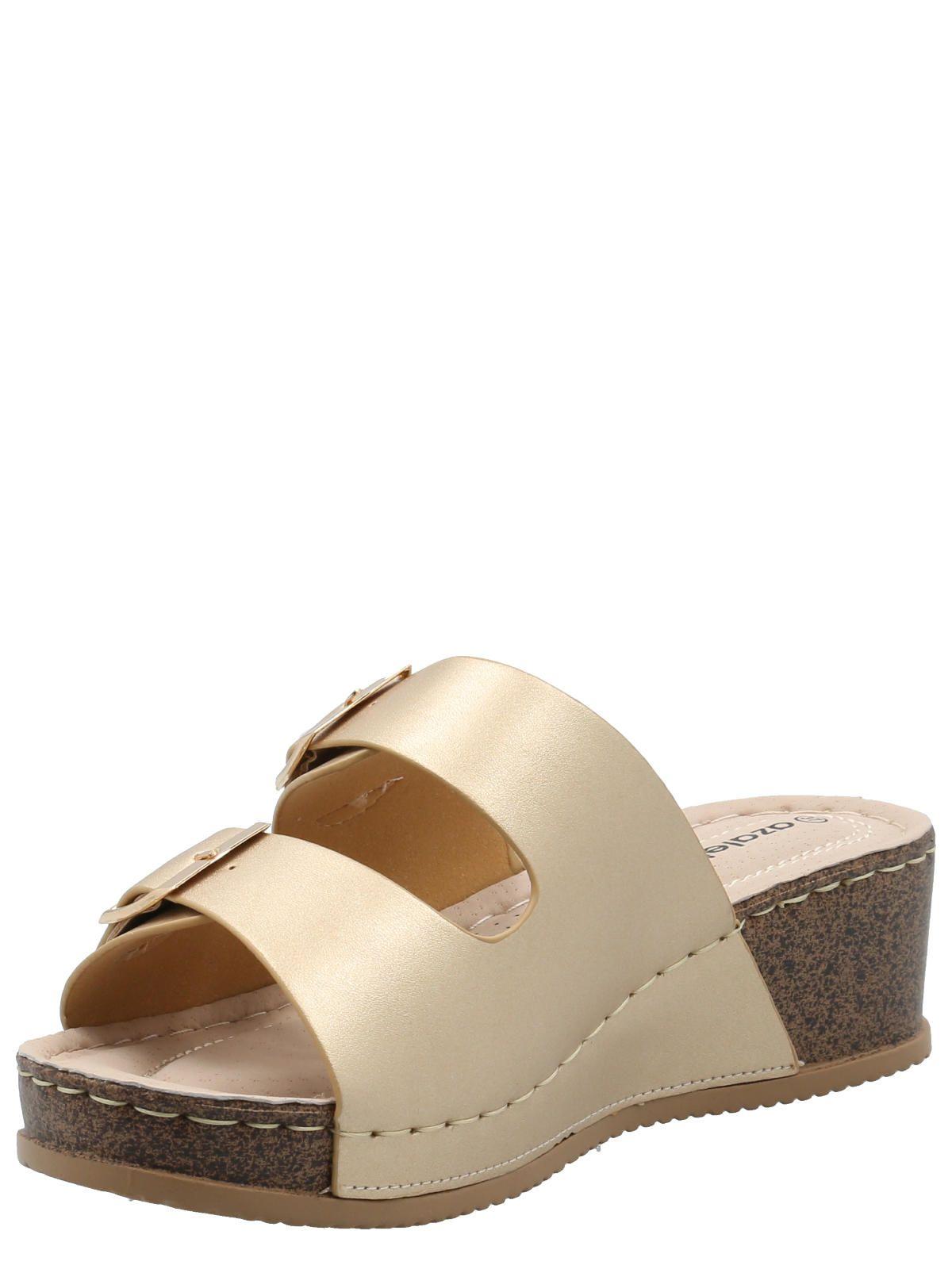 Sandalia Mujer Riviera Dorado -4