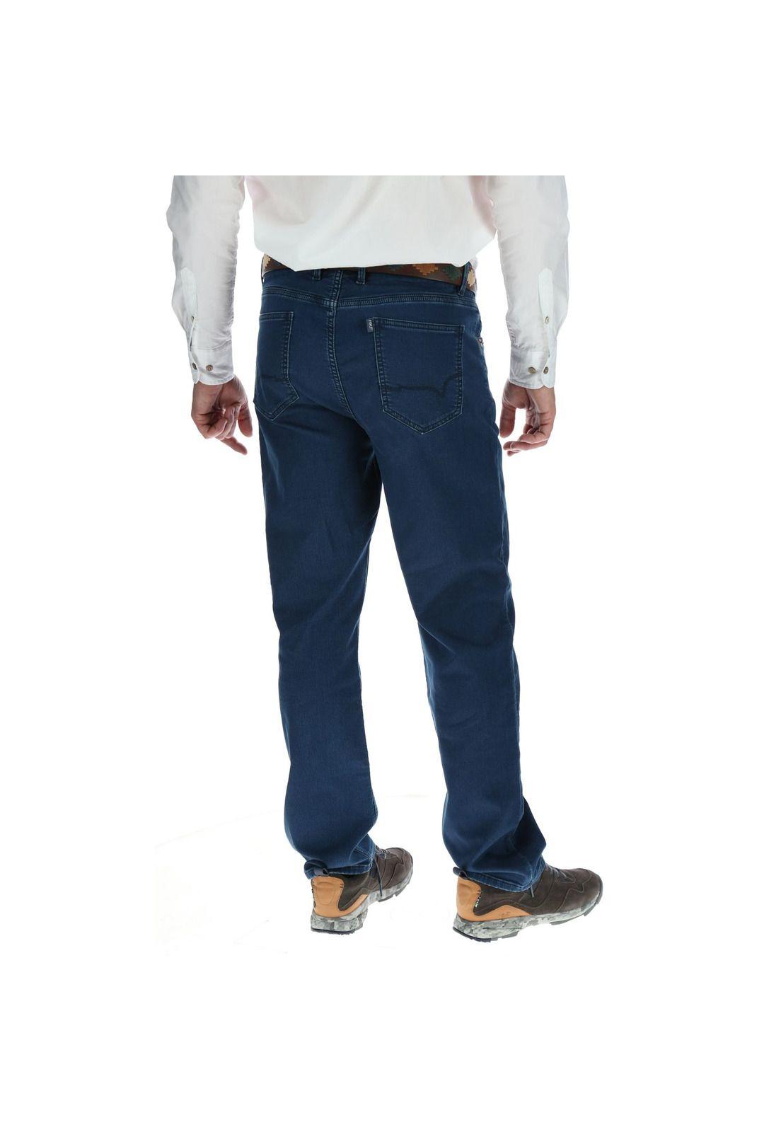 Jeans Hombre Tommy Azul-2