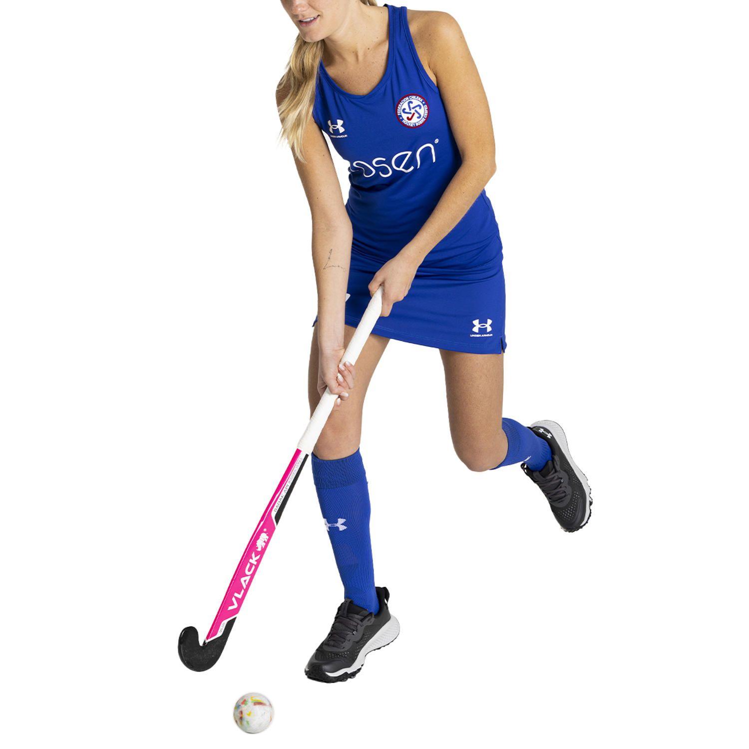 Falda Federación Hockey "Visita Mujer Azul-7