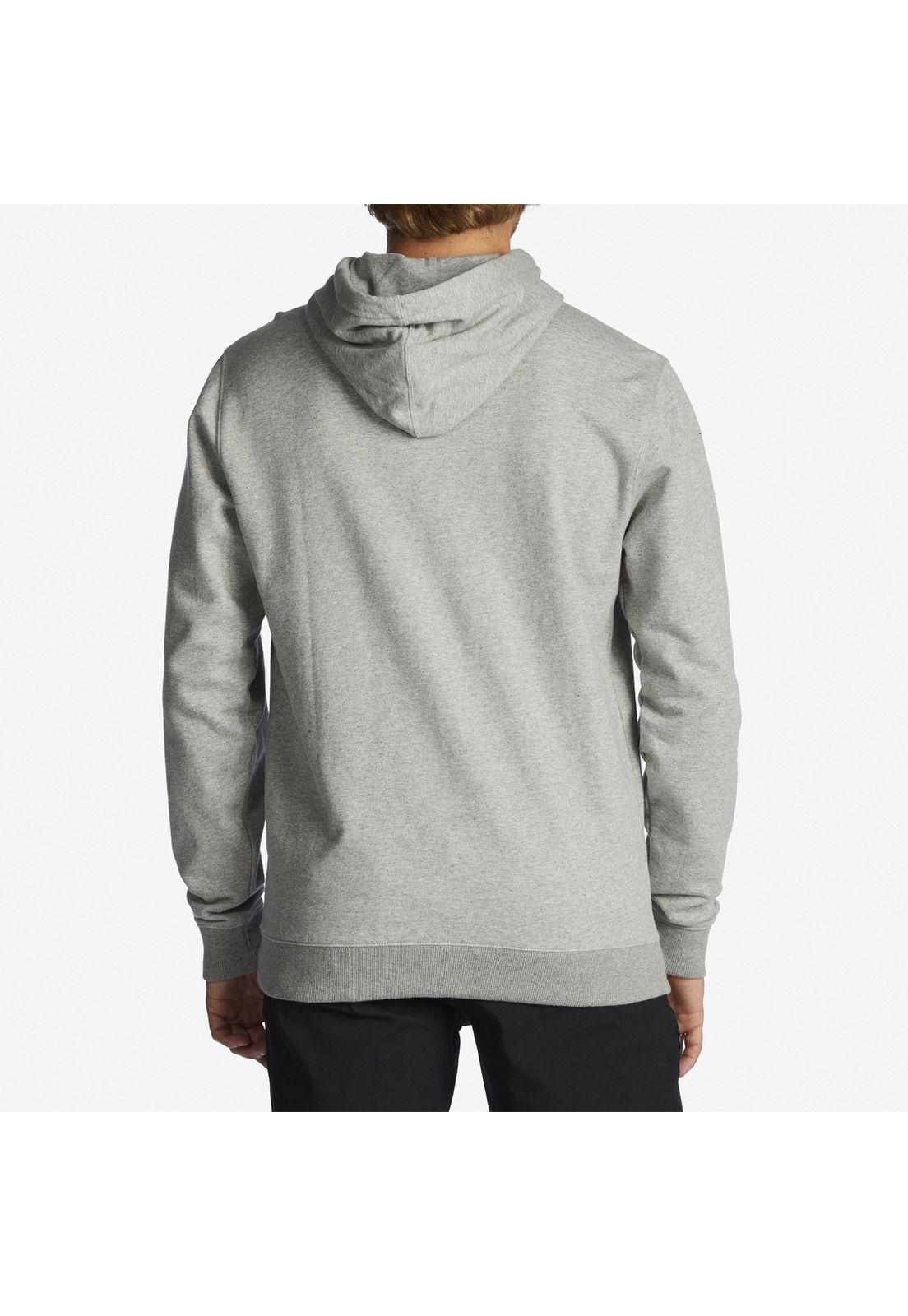 Polerón con Gorro con Gorro All Day Po Hood Otlr Gris Hombre-1