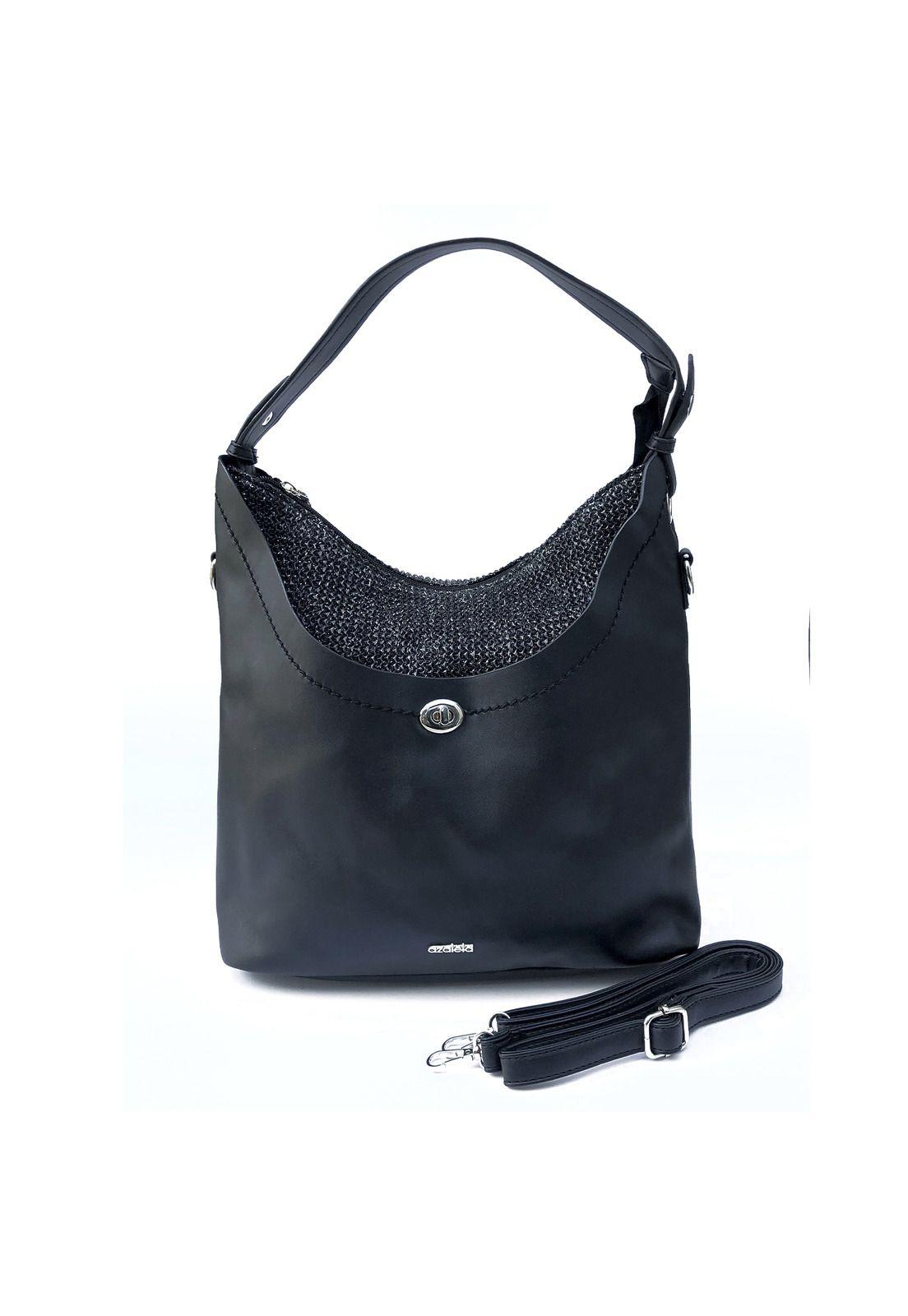 Cartera Mujer Trudy Hobo Negro Mujer-0
