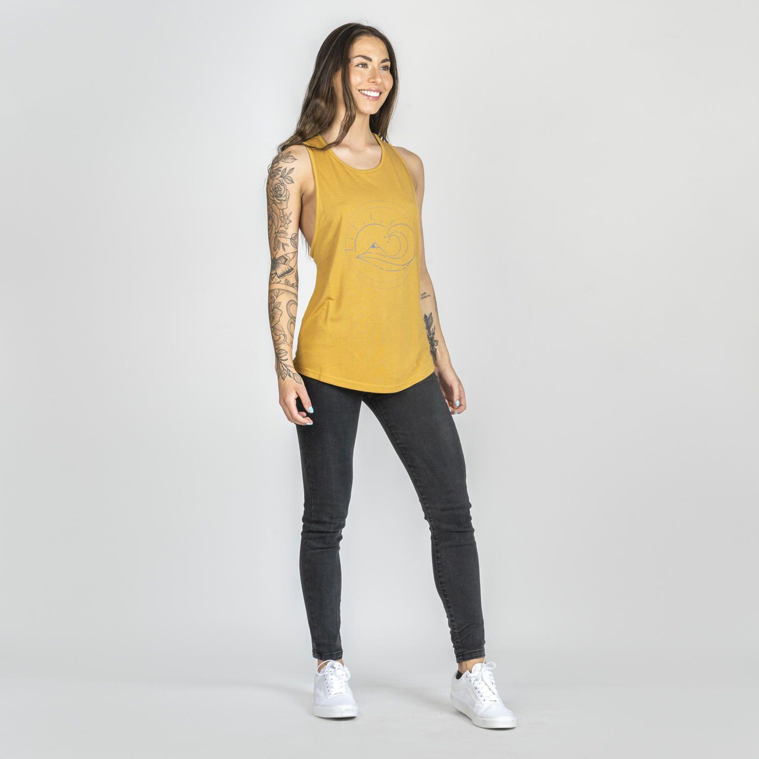 Polera S/M Mujer Baltra Amarillo-1
