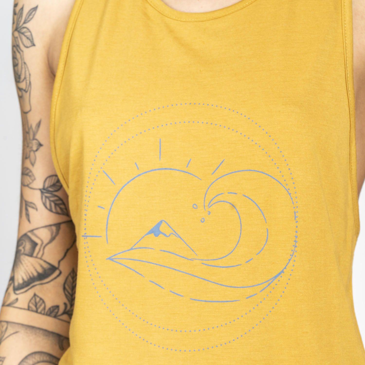 Polera S/M Mujer Baltra Amarillo-3