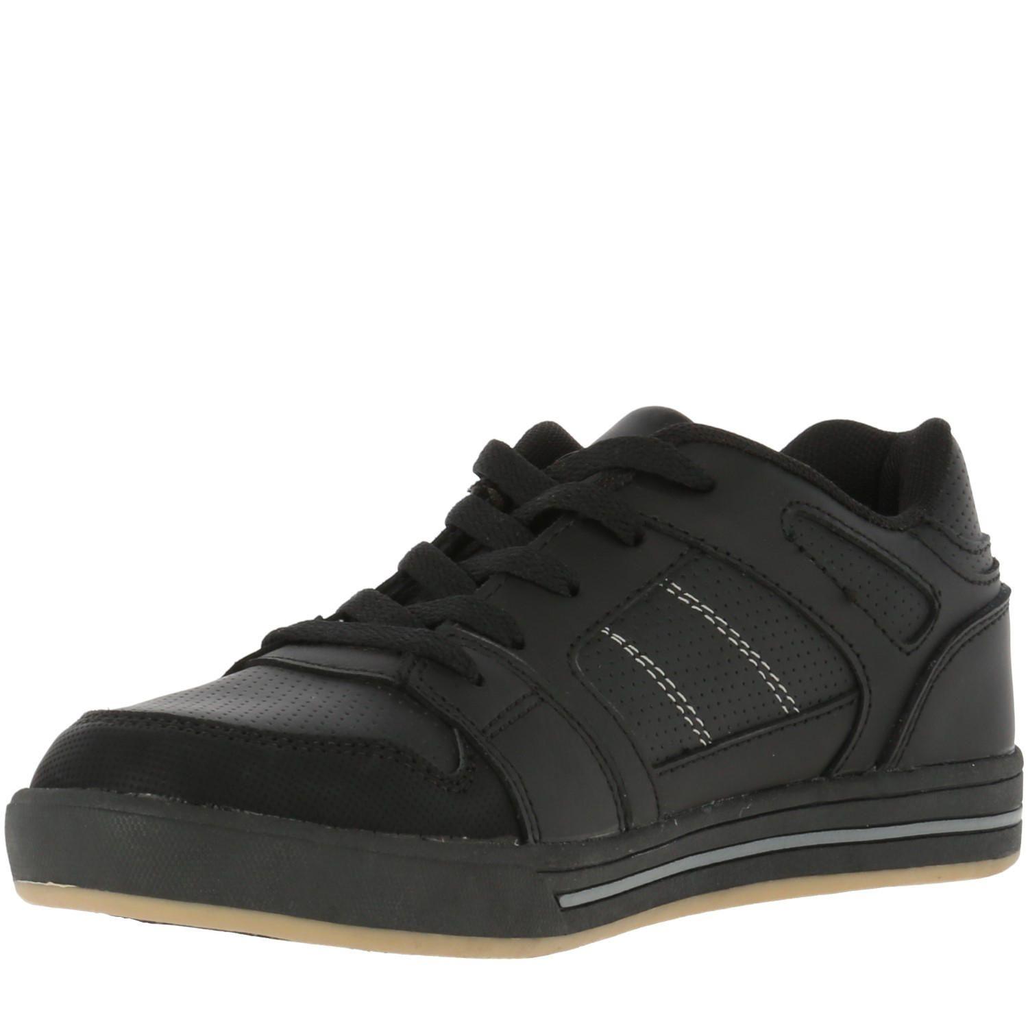 Zapatilla Niño Cuero Adar Negro-1