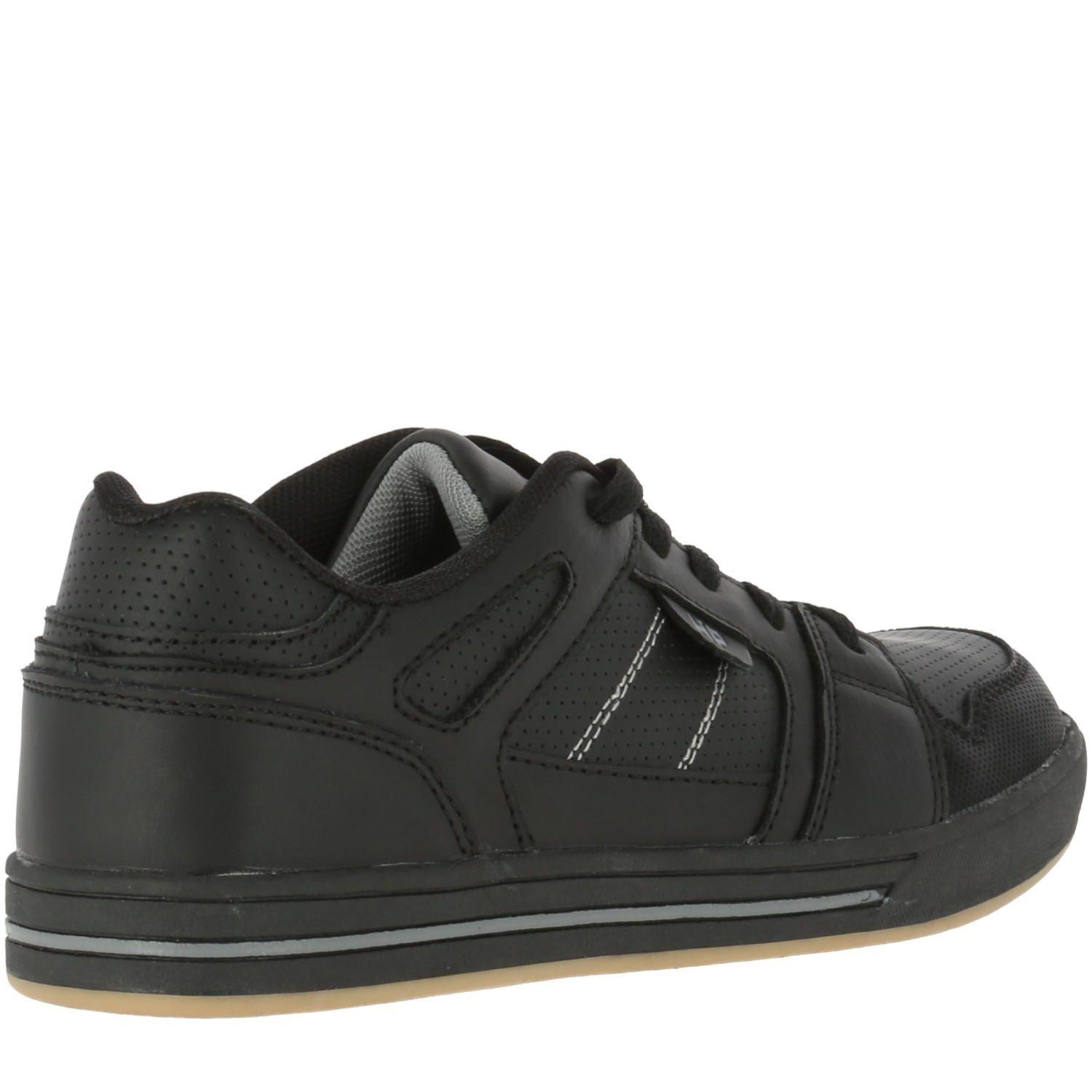 Zapatilla Niño Cuero Adar Negro-4