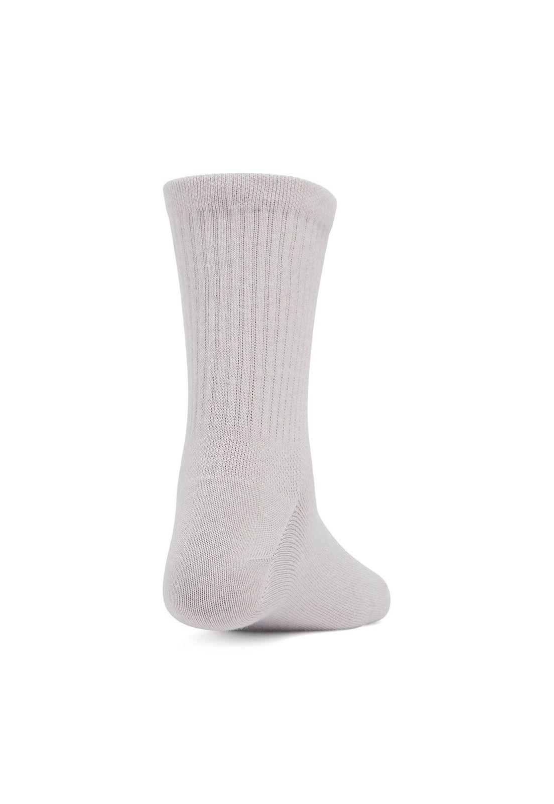 Pack 3 Calcetines Essential Gris Mujer-1